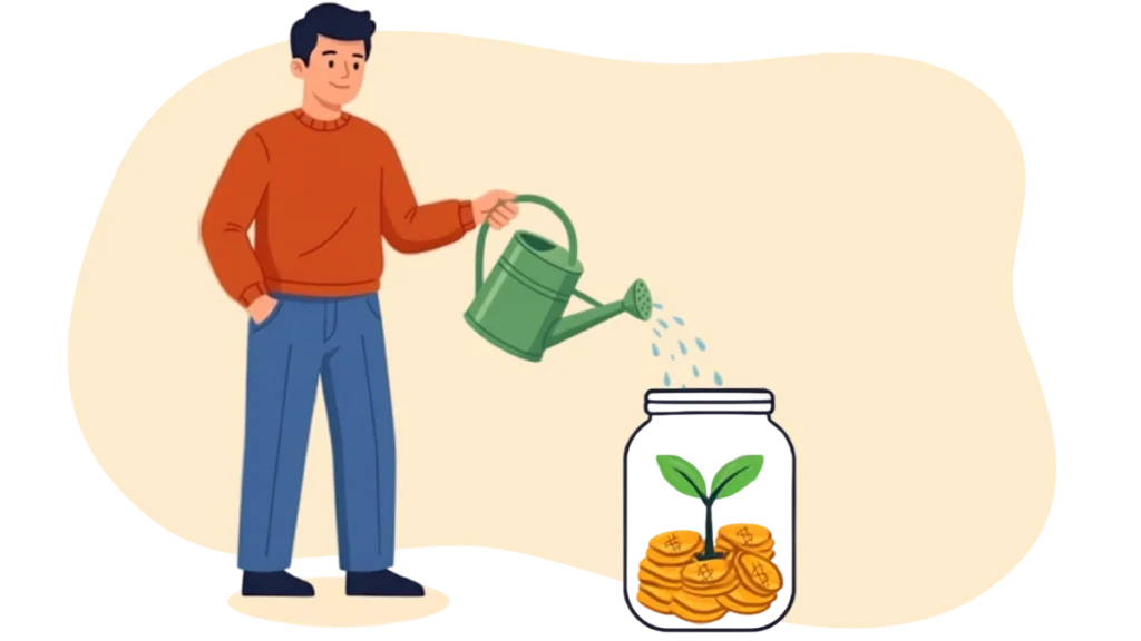 regando plantinha de dindinftweb