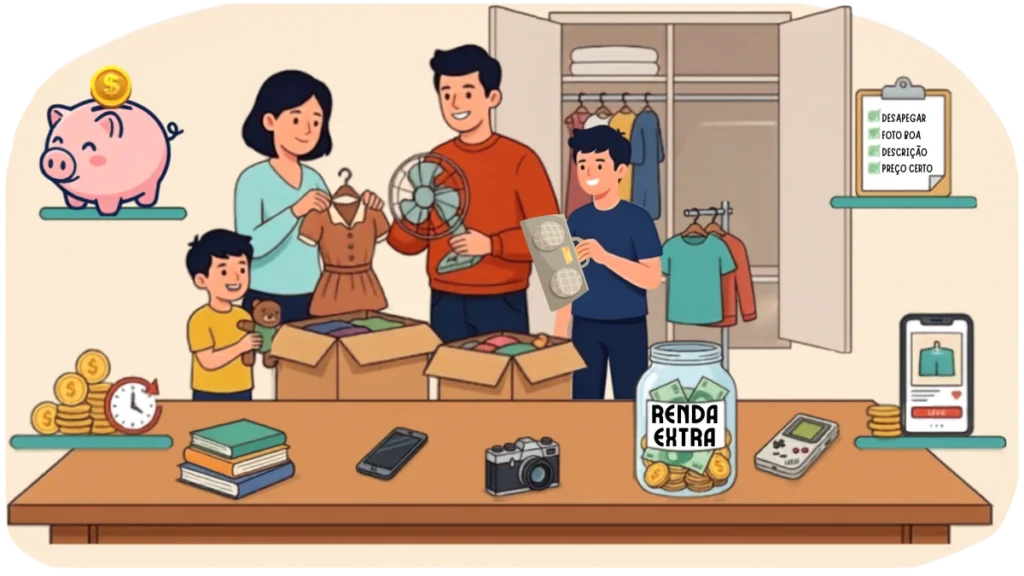 Como Ganhar Dinheiro Vendendo o Que Você Não Usa Mais (Guia Fácil e Rápido) famÍlia vende o que nÃo usa mais ftweb